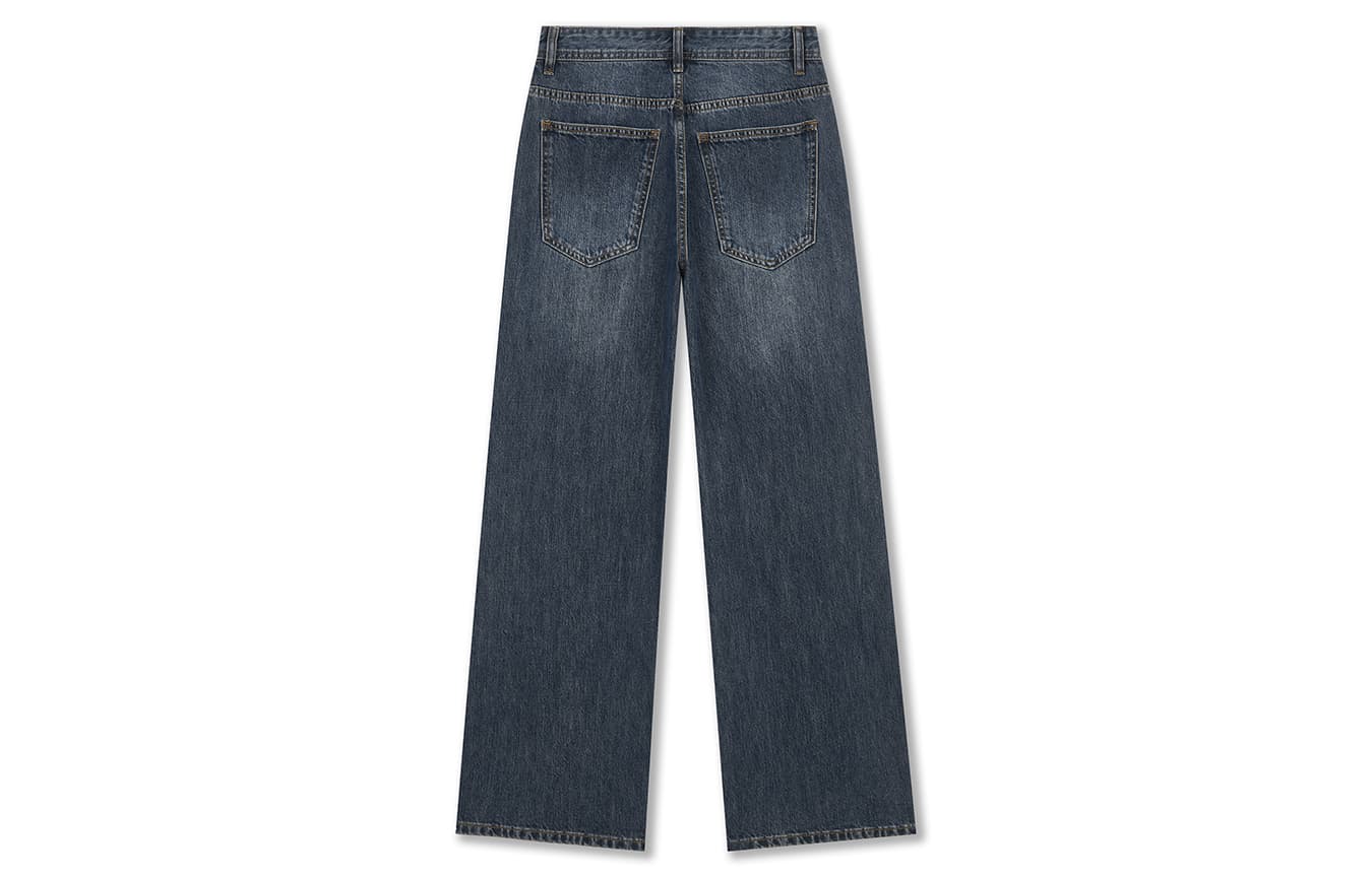 Джинсы BONELESS Cut Wash Blue Women's Jeans BONELESS Cut Промытый Синий Женские Джинсы - изображение 2