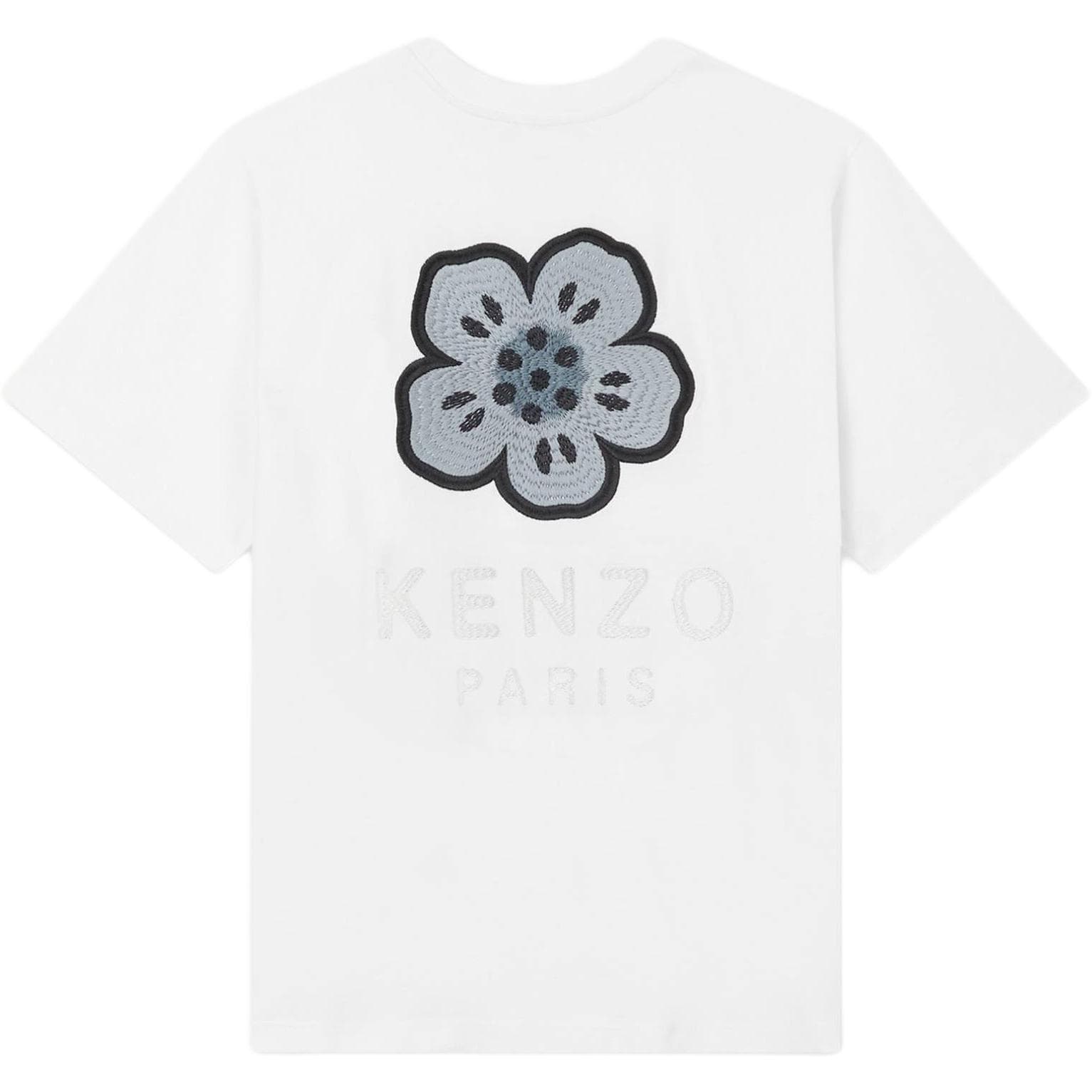 Футболка KENZO Стандартная (Обычная) T-Рубашка Женская Белая - изображение 2
