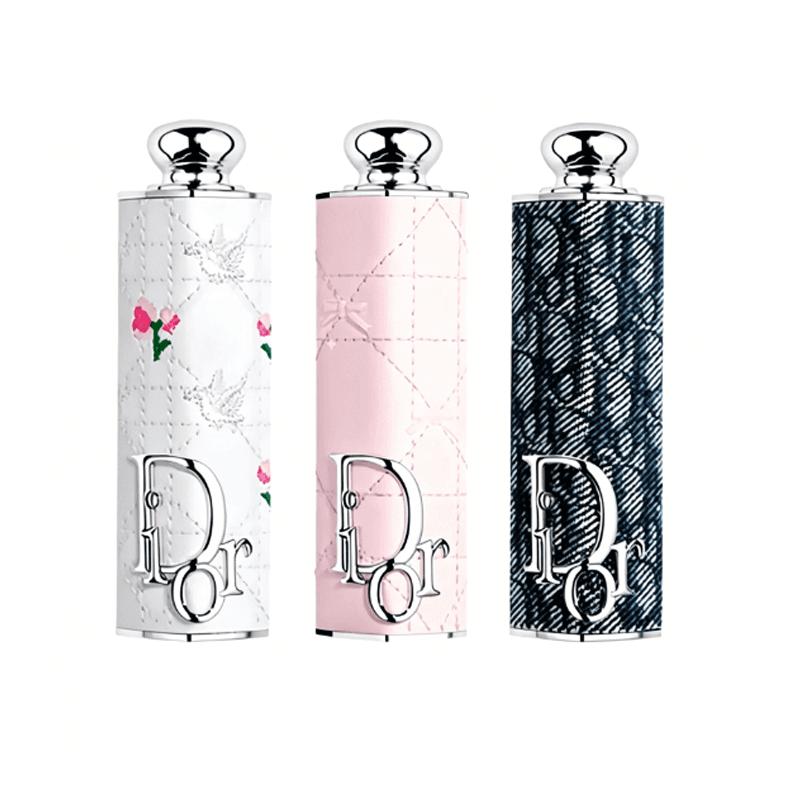 Dior Розовый Плетеный узор Чехол для помады Без Ядерного Настольного Практичности Высокого качества - изображение 2