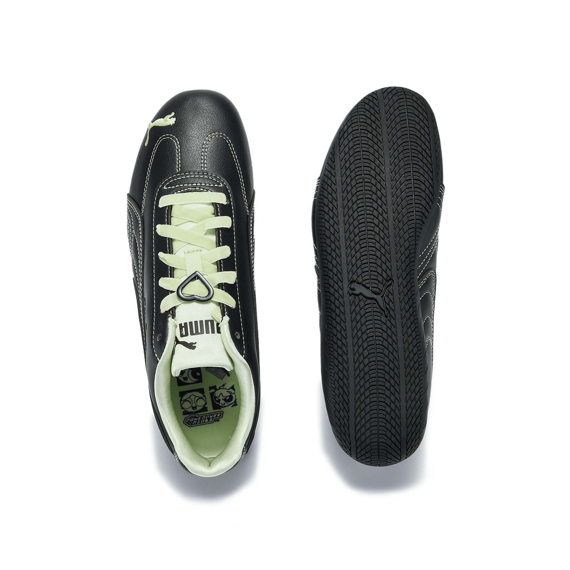 Кроссовки PUMA X THE Powerpuff Girls Speedcat Low Топ Повседневная обувь Унисекс Черный - изображение 5