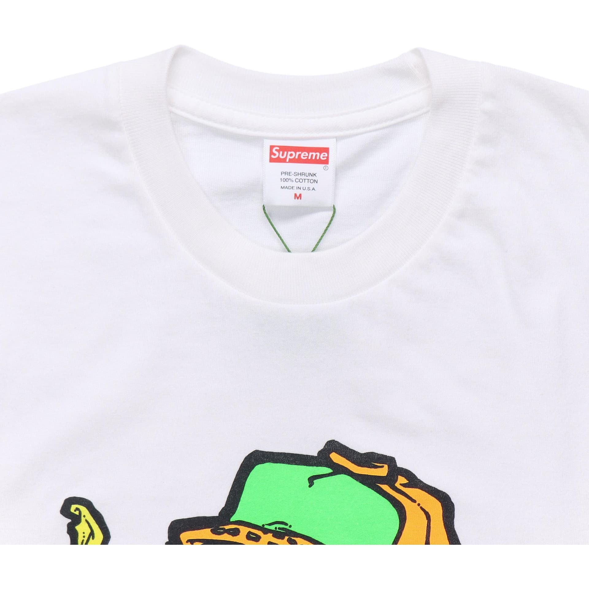 Футболка Supreme SS19 Molotov Kid Tee White - изображение 4