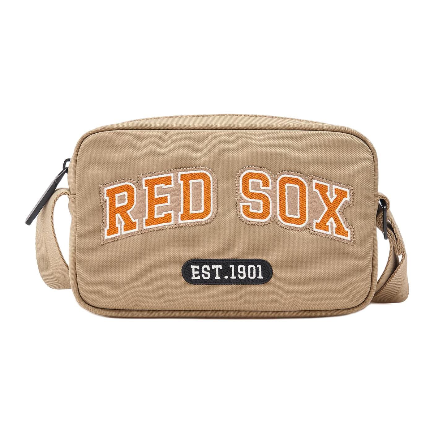 Сумка через плечо MLB Boston Red Sox Полиамид Сумка через плечо Стандартная Женская Темно-бежевый - изображение 1