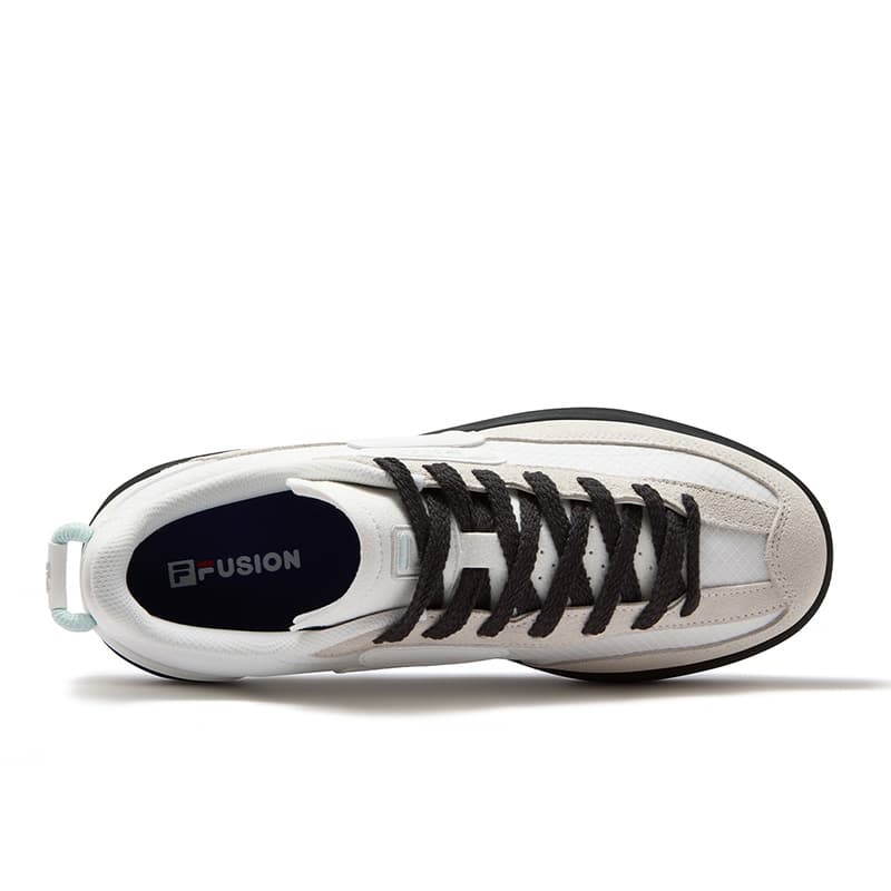 Кроссовки FILA FUSION GITA Скейтборд Обувь Мужская Ярко-белый Скачущий конь Черный - изображение 4