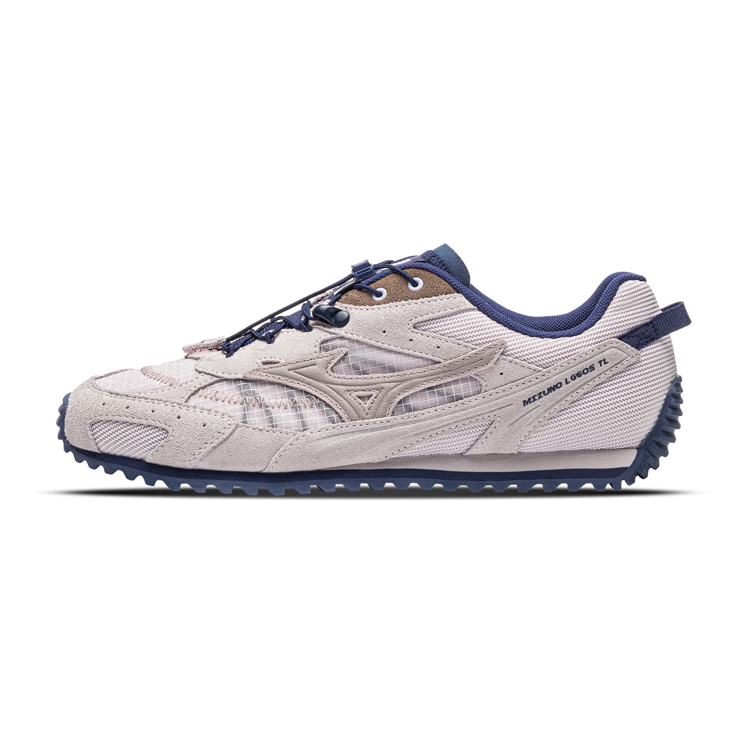 Кроссовки Mizuno Low Топ Повседневная обувь Унисекс Серо-фиолетовый - изображение 1