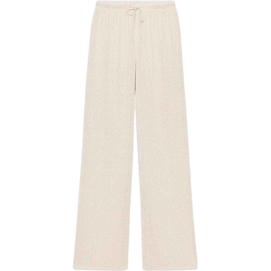 Штаны ZARA Light Beige Women's Casual Pants ZARA Светло-бежевые женские повседневные брюки - изображение 1