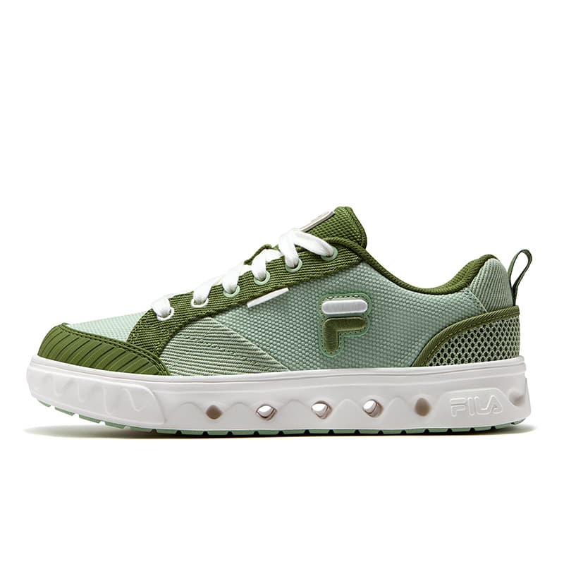 Кроссовки FILA FUSION GITA Скейтборд Обувь Мужская Гардения Цветок Зелёный Зелёный Соус - изображение 1
