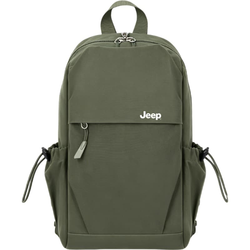 Рюкзак Рюкзак Jeep из нейлоновой ткани стандартный (стандартный) унисекс черный зеленый - изображение 3