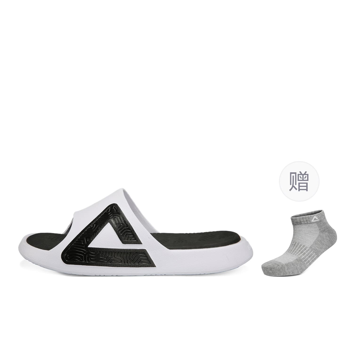 Сандалии Peak Taichi Slides White Black - изображение 24