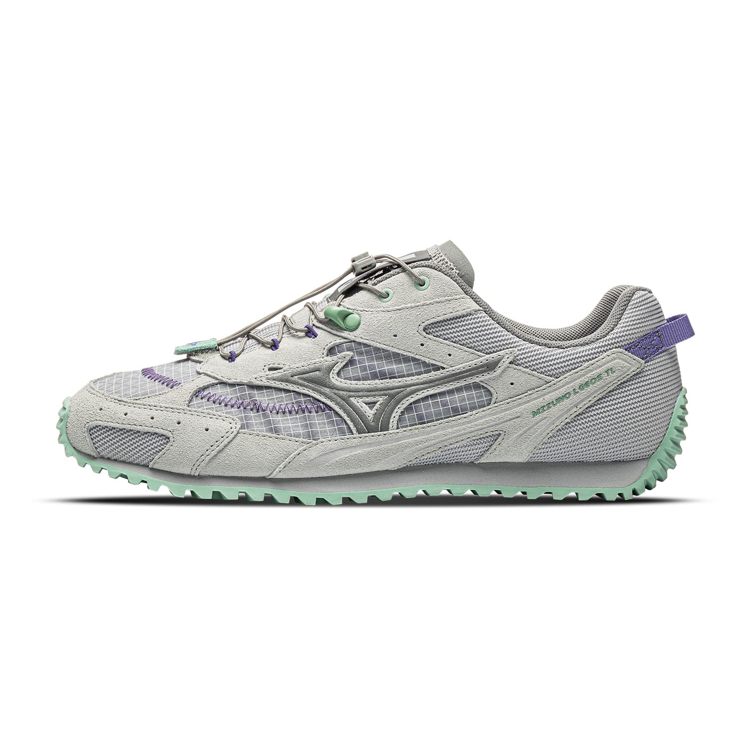 Кроссовки Mizuno Low Топ Повседневная обувь Unisex Light Фиолетово-серый - изображение 1