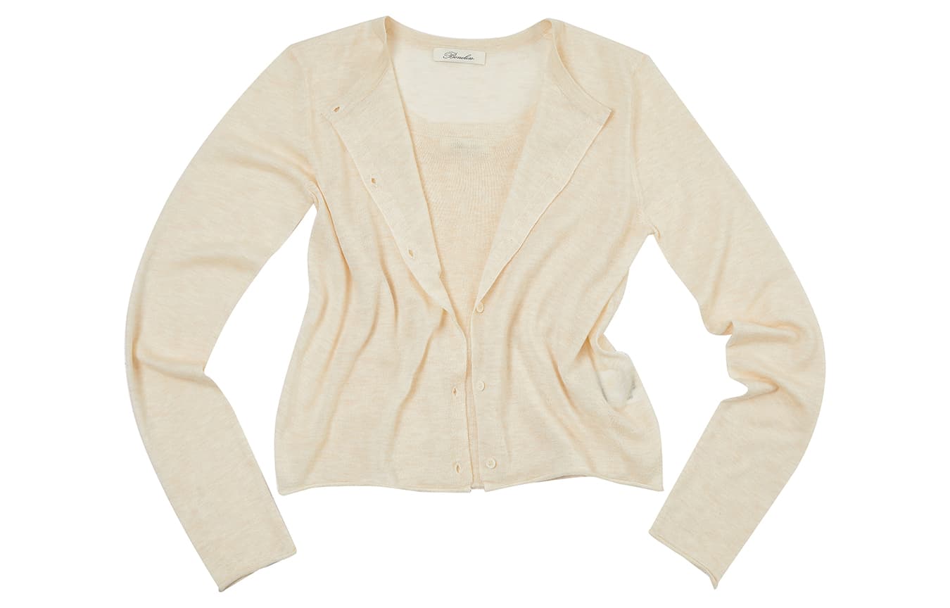 Кофта BONELESS Cut No-Seam Ecru Women's Knitwear - изображение 1