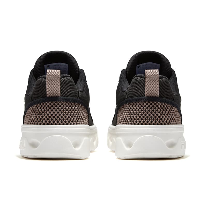 Кроссовки FILA FUSION GITA Ткань Скейтборд Обувь Мужская Черный Коричневый Земляной Тон - изображение 5