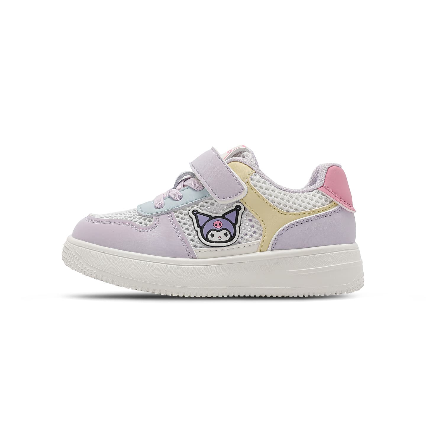 Кроссовки Sanrio x Hello Kitty Синтетическая кожа Дышащая Амортизация и Легкость Низкий Топ Детская Скейтбординг Обувь Детская - изображение 1