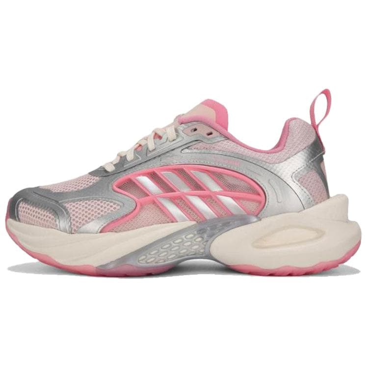 Кроссовки для бега Adidas Climacool Повседневные беговые кроссовки Женские Розовые Серебряные - изображение 1