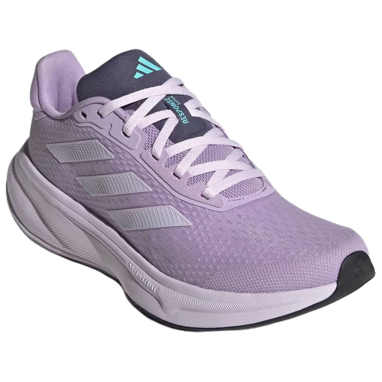 Кроссовки для бега Adidas Response Super Дышащие Беговые Кроссовки Женские Фиолетовые - изображение 5