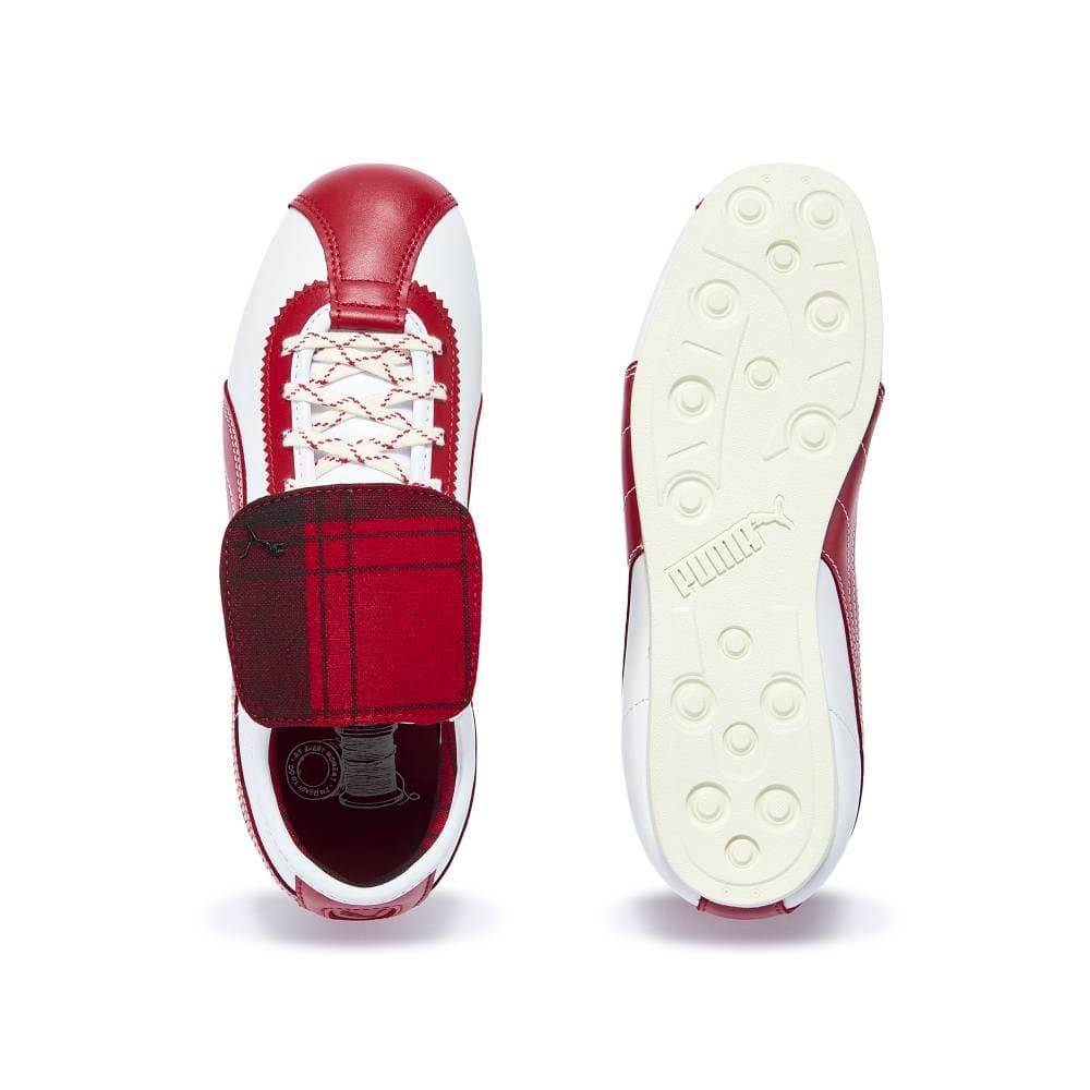 Кроссовки PUMA Tackle A.T Лимитированная серия Повседневная обувь Унисекс Красный Белый - изображение 3
