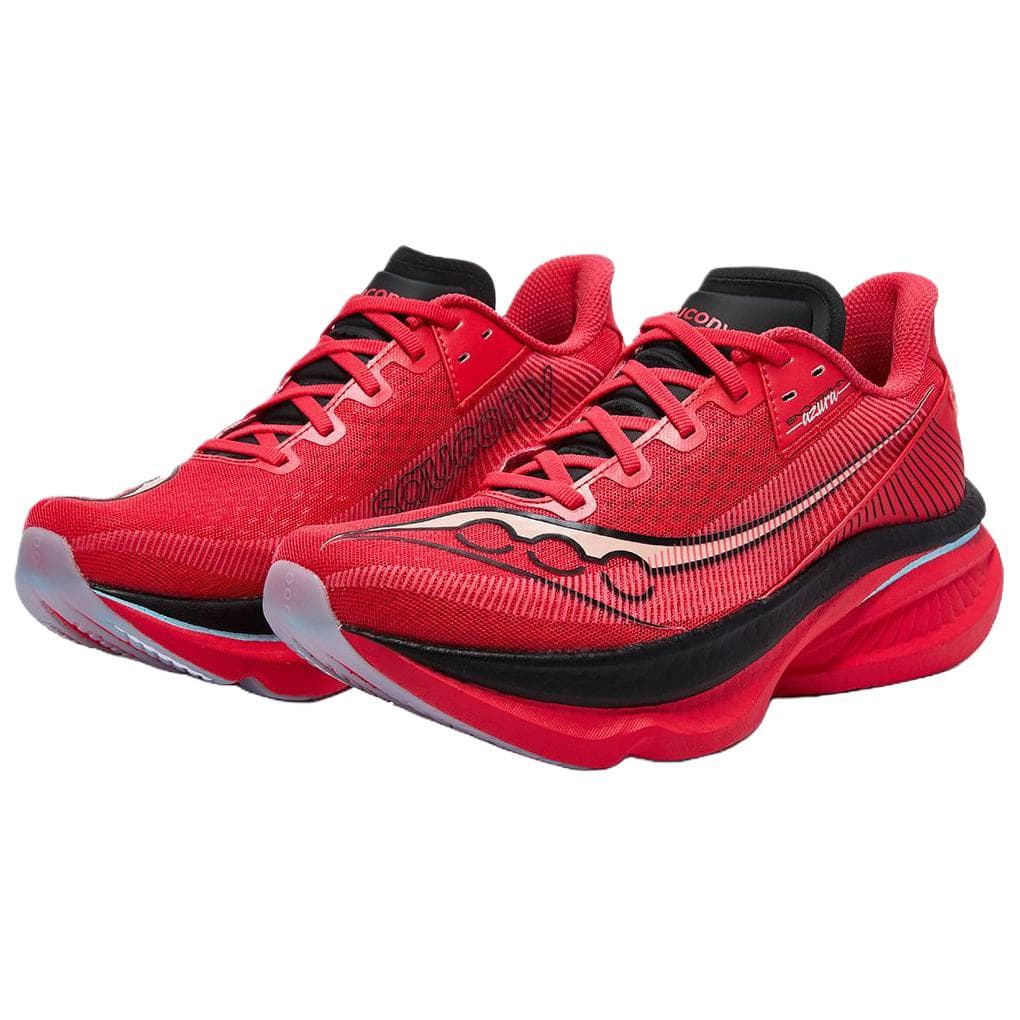 Кроссовки для бега Saucony Endorphin Azura Отскок Повседневные Беговые Кроссовки Унисекс Красный Черный - изображение 3