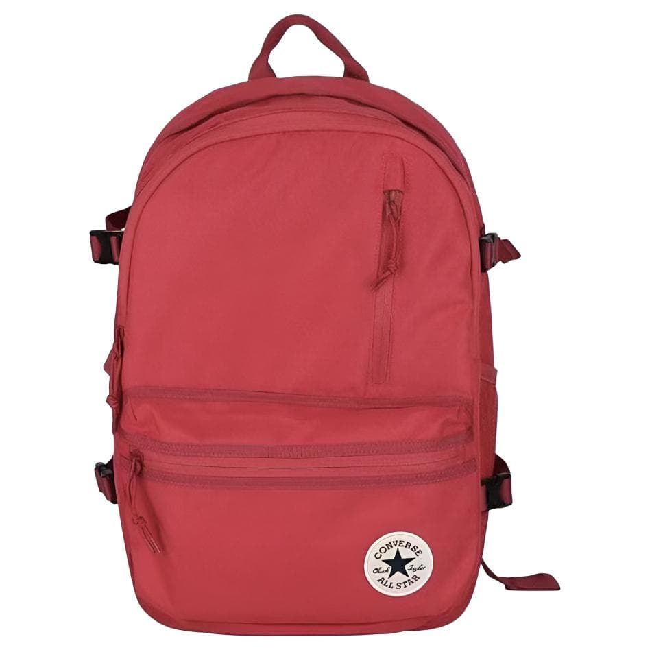 Рюкзак Converse Straight Edge Минималистичный 27L Полиэстер Рюкзак Унисекс Парный Ярко-красный - изображение 1