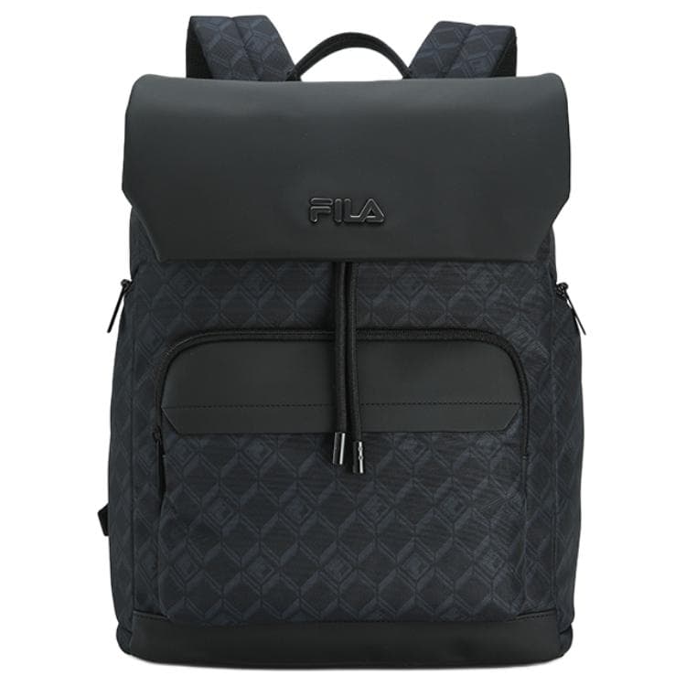 Рюкзак Fila Heritage Ткань Рюкзак Стандартный (Standard) Мужской Глубокий Черный - изображение 1