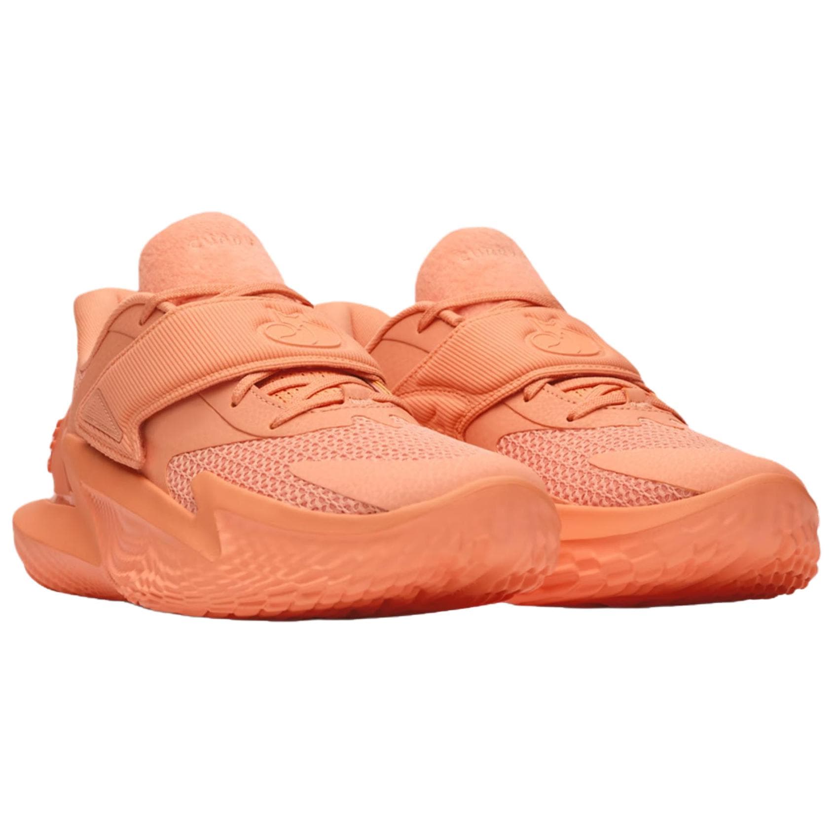 Кроссовки для баскетбола Under Armour D Fox 2 Устойчивые к истиранию Дышащие Баскетбольные кроссовки Унисекс Персиково-оранжевый - изображение 3
