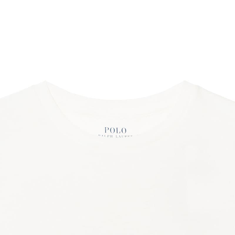 Футболка Polo Ralph Lauren T-рубашка SS25 Белая Детская - изображение 4
