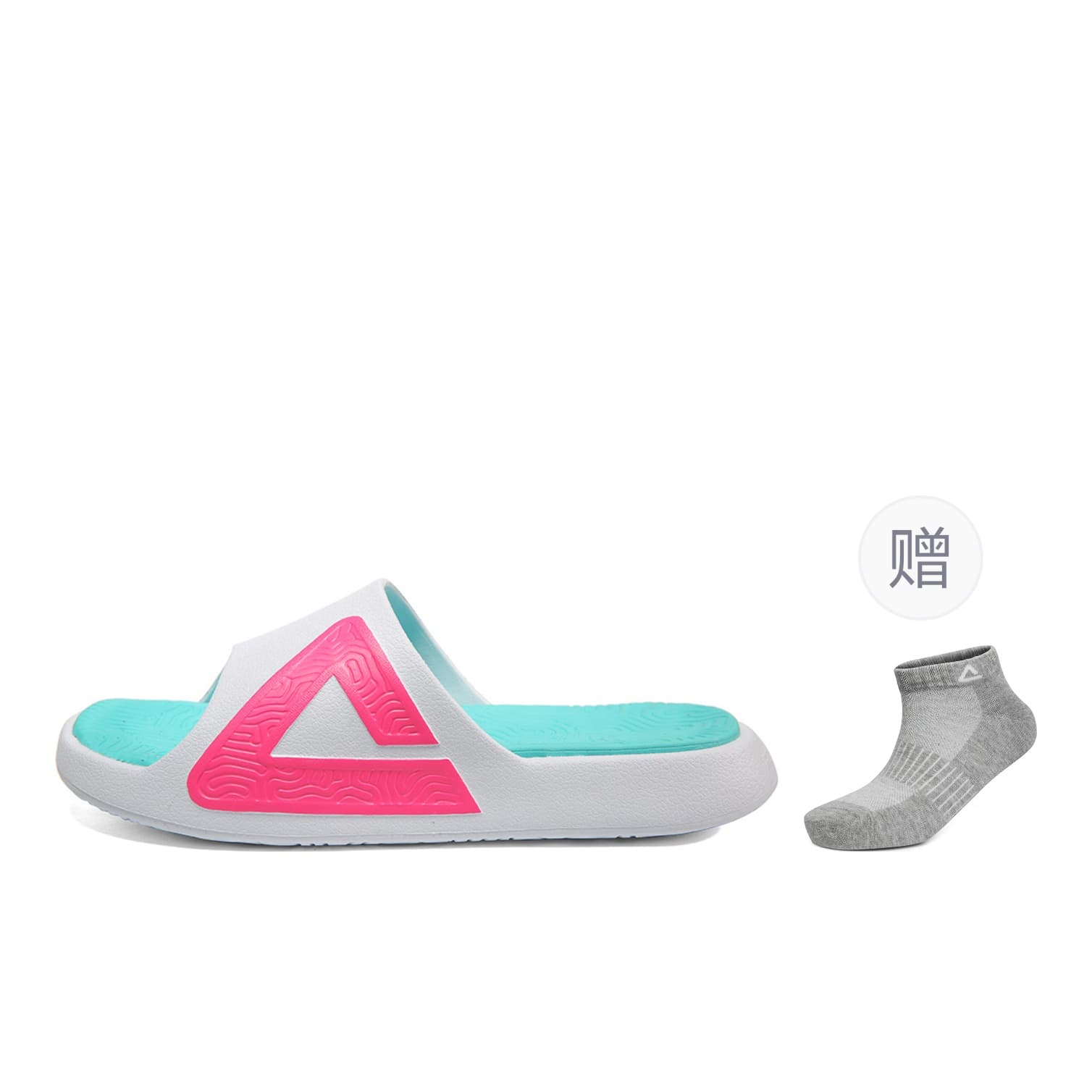 Сандалии Peak Slides White Rose Red - изображение 8