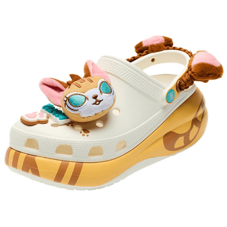 Сабо Crocs x MOLLY ЭВА Сабо Резиновые Унисекс Желто-Коричневый - изображение 2