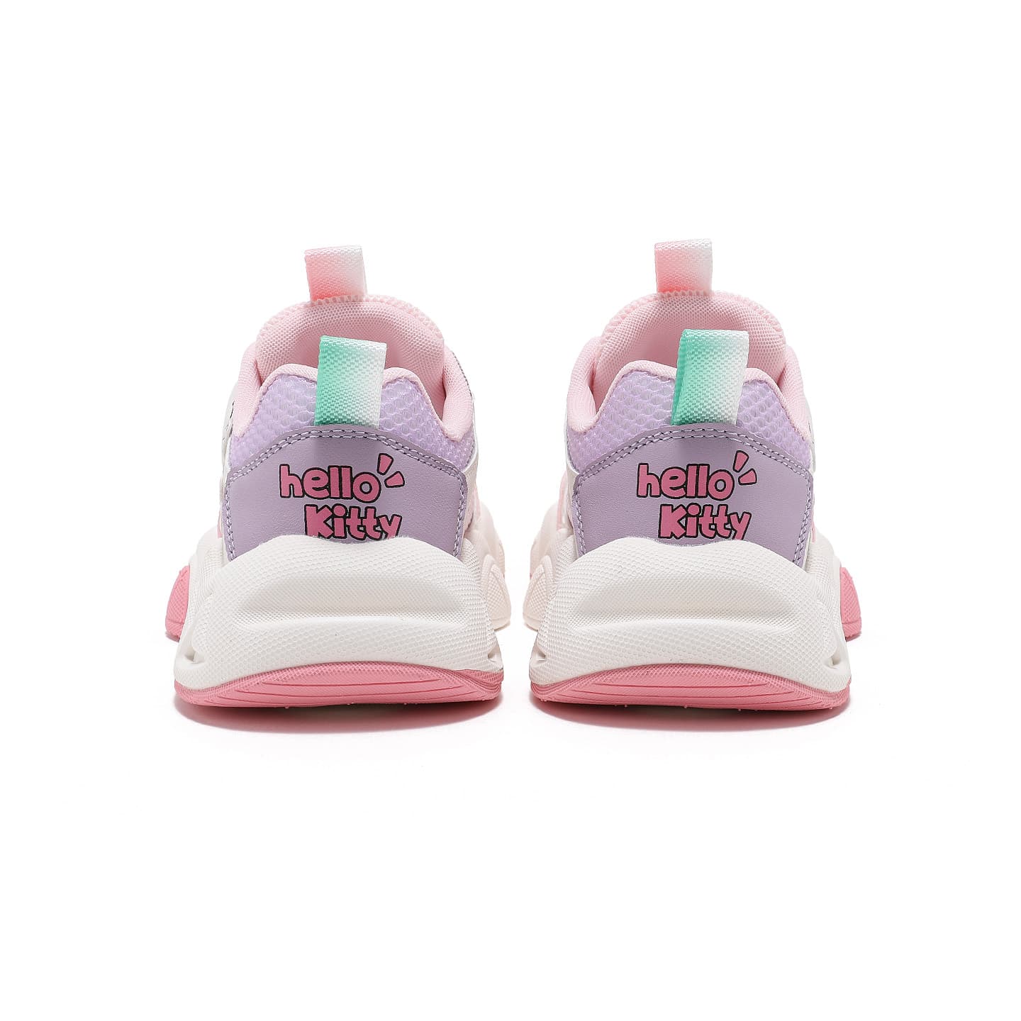 Sanrio x Hello Kitty Синтетическая кожа текстиль дышащая амортизация и легкость низкий топ детская туристическая обувь - изображение 4