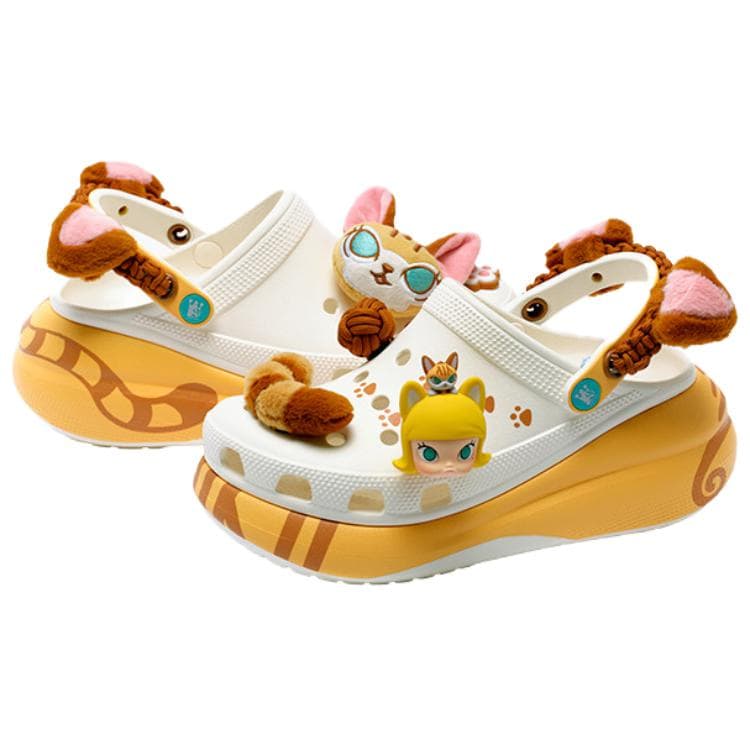 Сабо Crocs x MOLLY ЭВА Сабо Резиновые Унисекс Желто-Коричневый - изображение 5