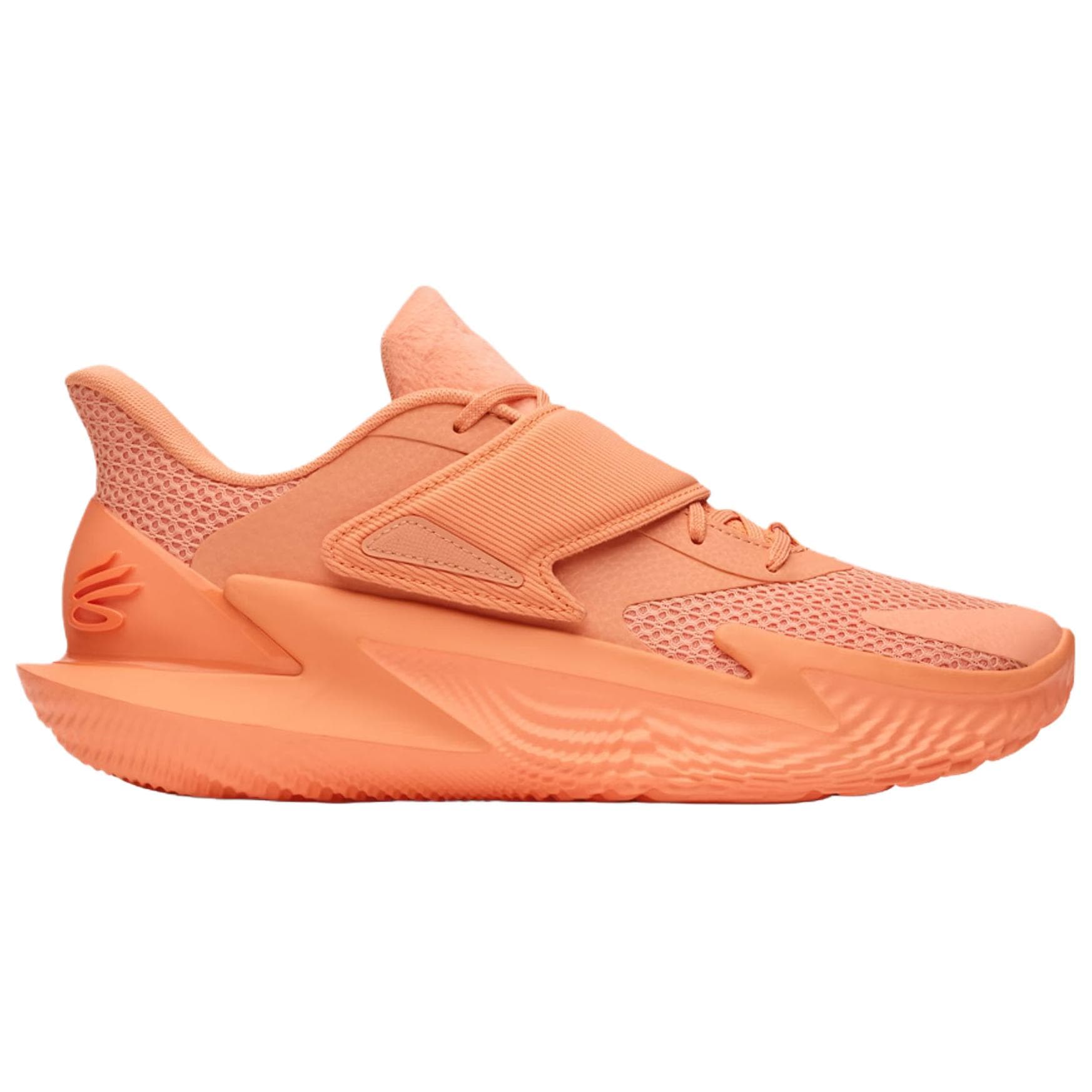 Кроссовки для баскетбола Under Armour D Fox 2 Устойчивые к истиранию Дышащие Баскетбольные кроссовки Унисекс Персиково-оранжевый - изображение 2