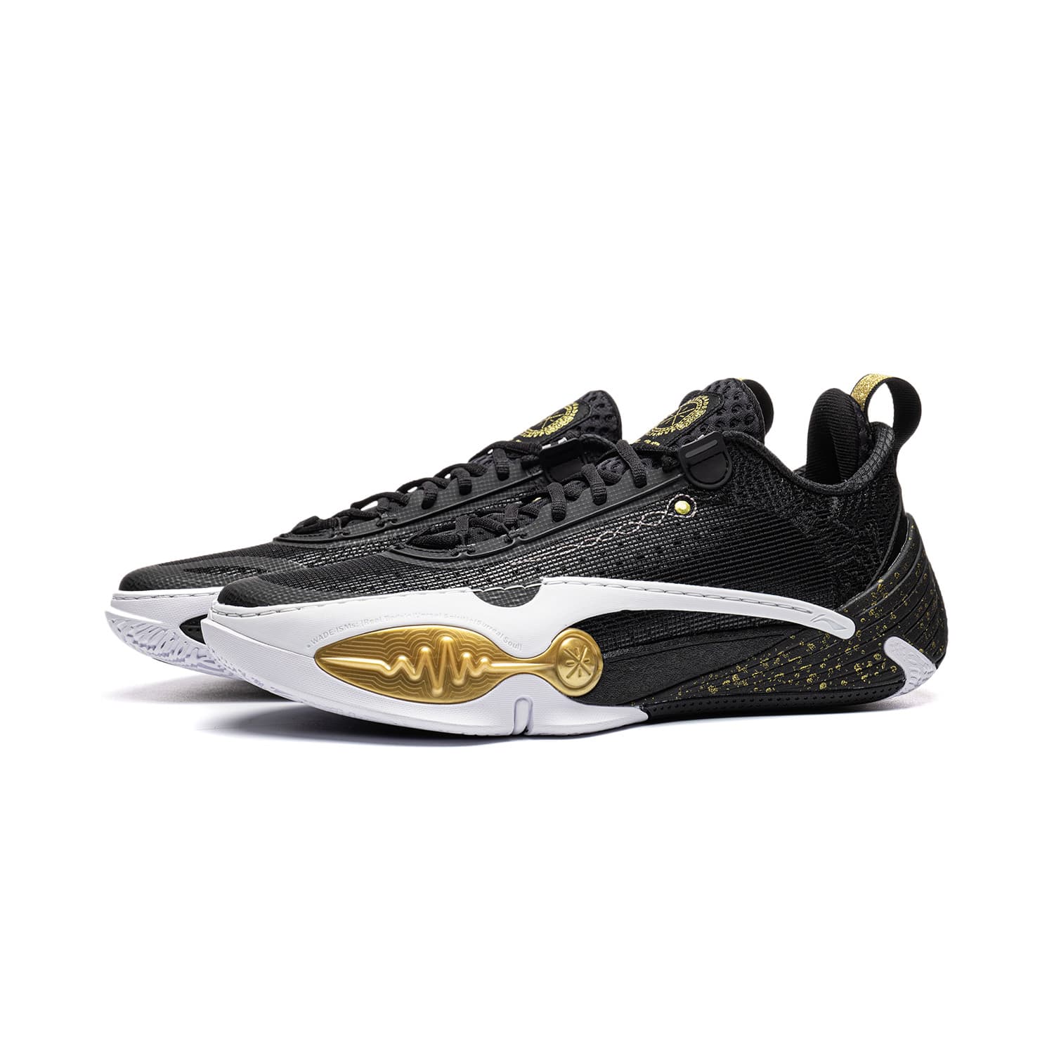Кроссовки для баскетбола Li NING Амортизация Противоскользящий Устойчивый к истиранию Отскок Низкий Верх - изображение 3