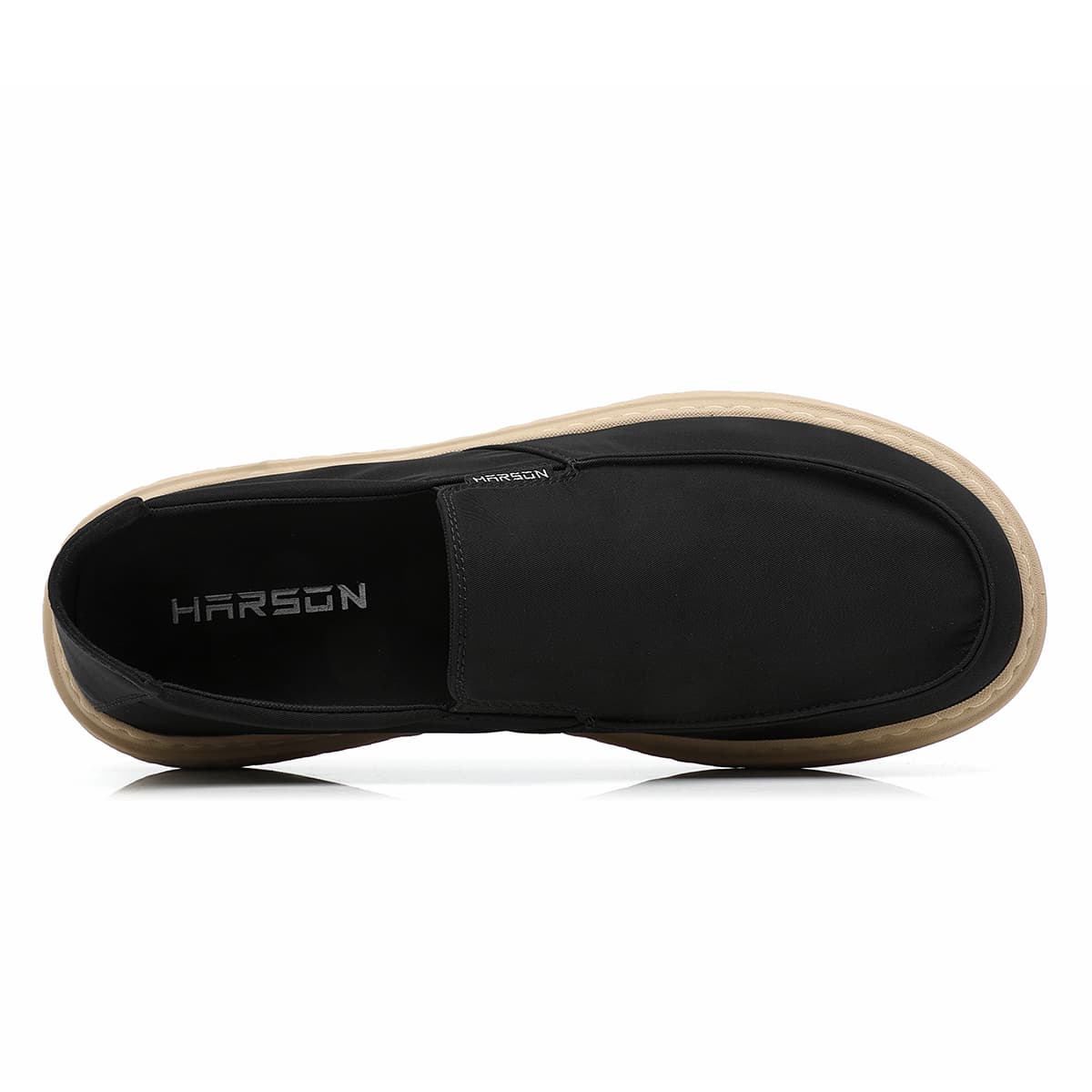 Кеды HARSON Low Top Canvas Shoes Мужские Черные - изображение 3