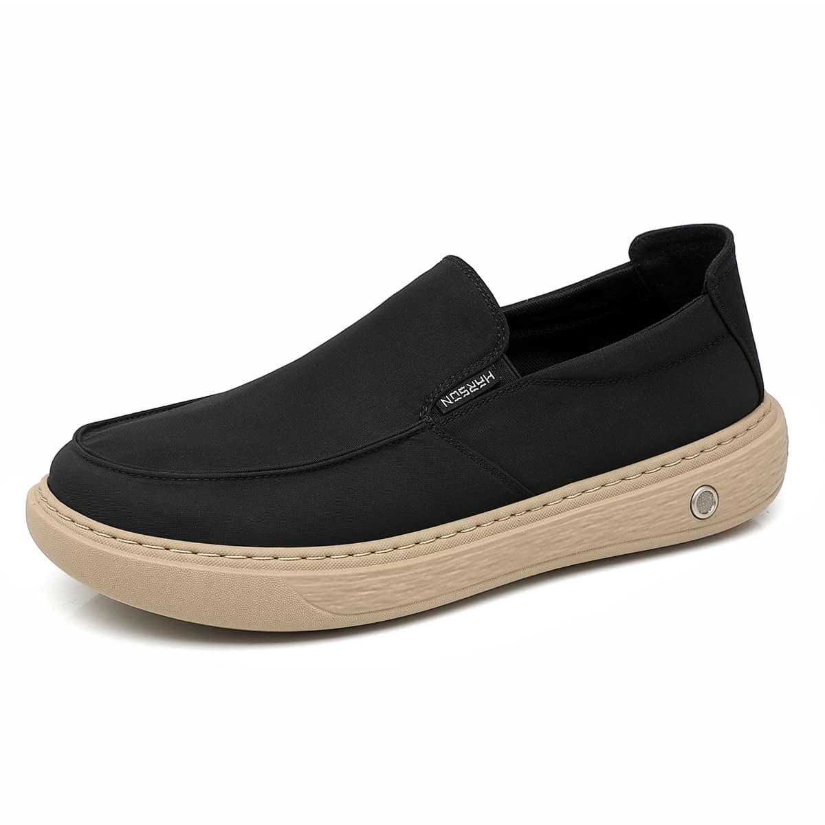 Кеды HARSON Low Top Canvas Shoes Мужские Черные - изображение 2