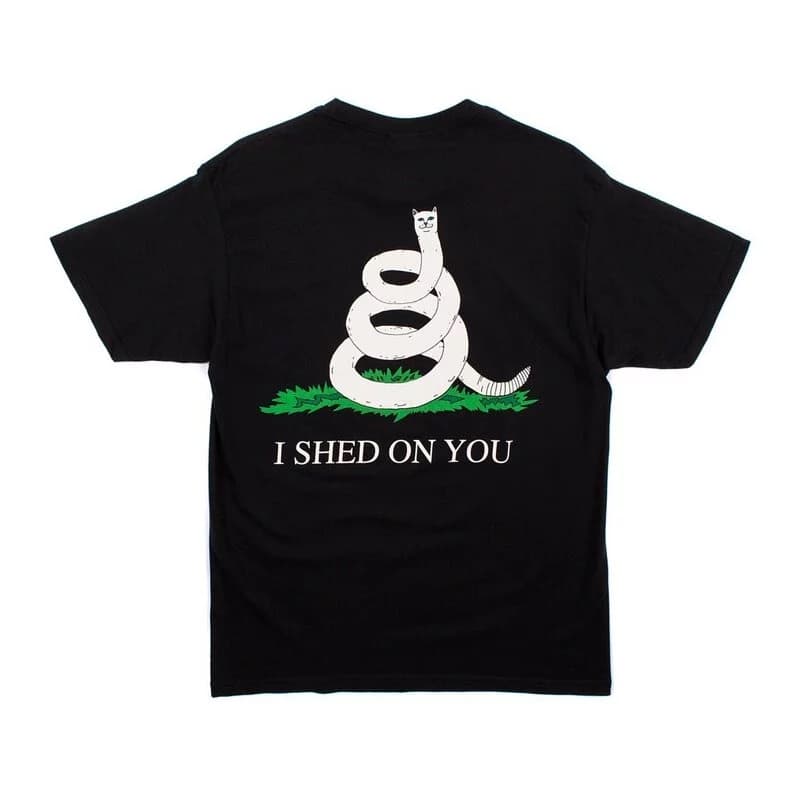Футболка RIPNDIP Черные Мужские T-Рубашки - изображение 2