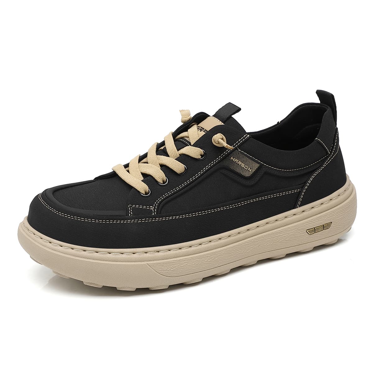 Кеды HARSON Low Top Canvas Shoes Мужские Черные - изображение 2