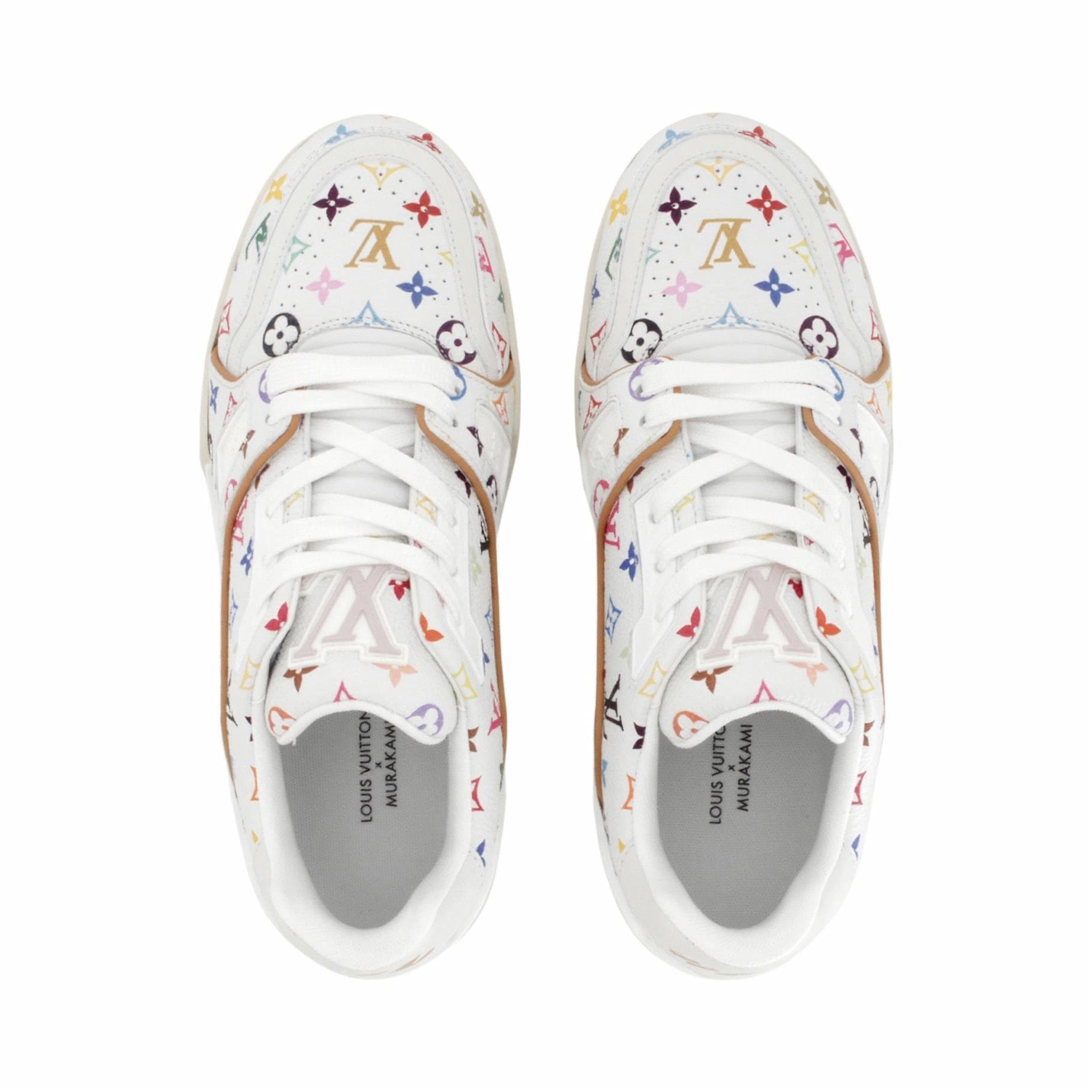 Кроссовки Takashi Murakami x Louis Vuitton Trainer White - изображение 4