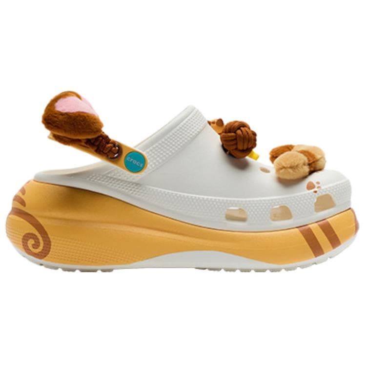 Сабо Crocs x MOLLY ЭВА Сабо Резиновые Унисекс Желто-Коричневый - изображение 3