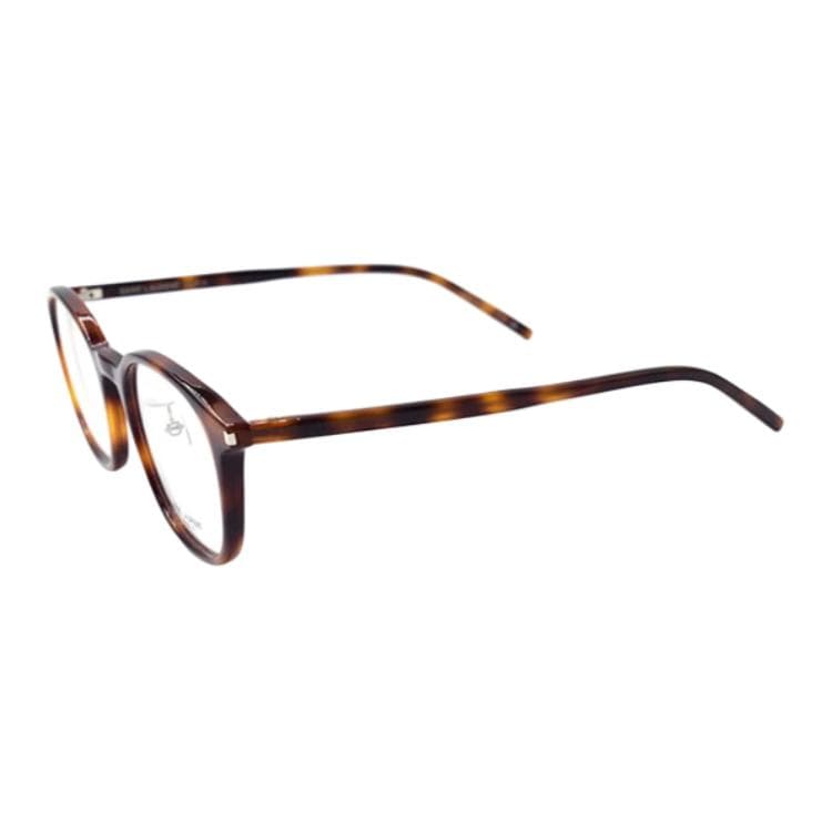 Оправа SAINT LAURENT Круглые очки с диоптриями Unisex Light Черепаховый цвет - изображение 3