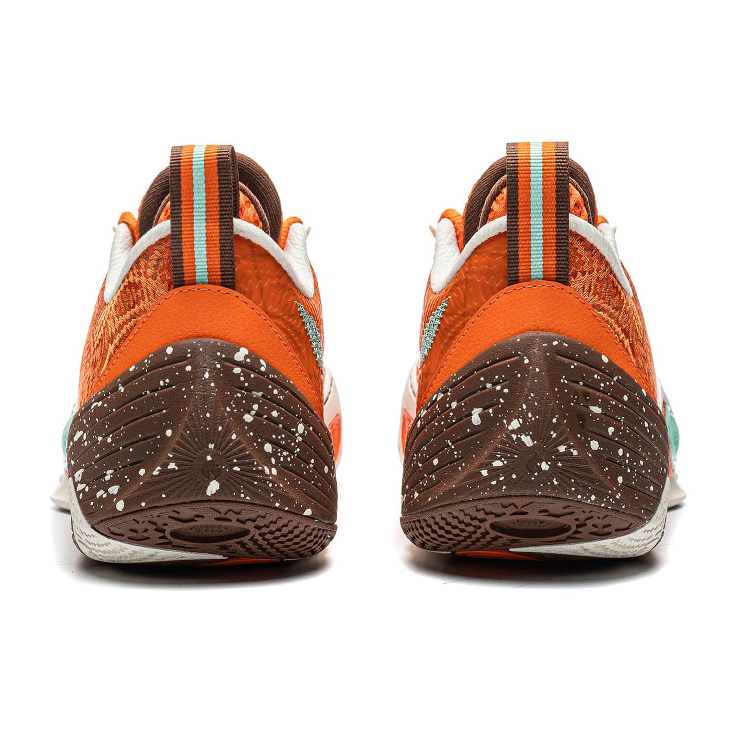 Кроссовки для баскетбола Li-Ning Wade All City 14 Устойчивая поддержка с анти-торсионом, удобная посадка, амортизация, противоскользящая износостойкая, отскок, лоу-топы, профессиональные баскетбольные кроссовки, мужские, оранжевый - изображение 6