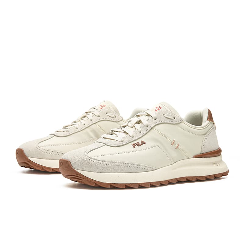 Кроссовки FILA Retro 70 Low Casual Shoes Женские Ярко-Серый Тофу Белый - изображение 3