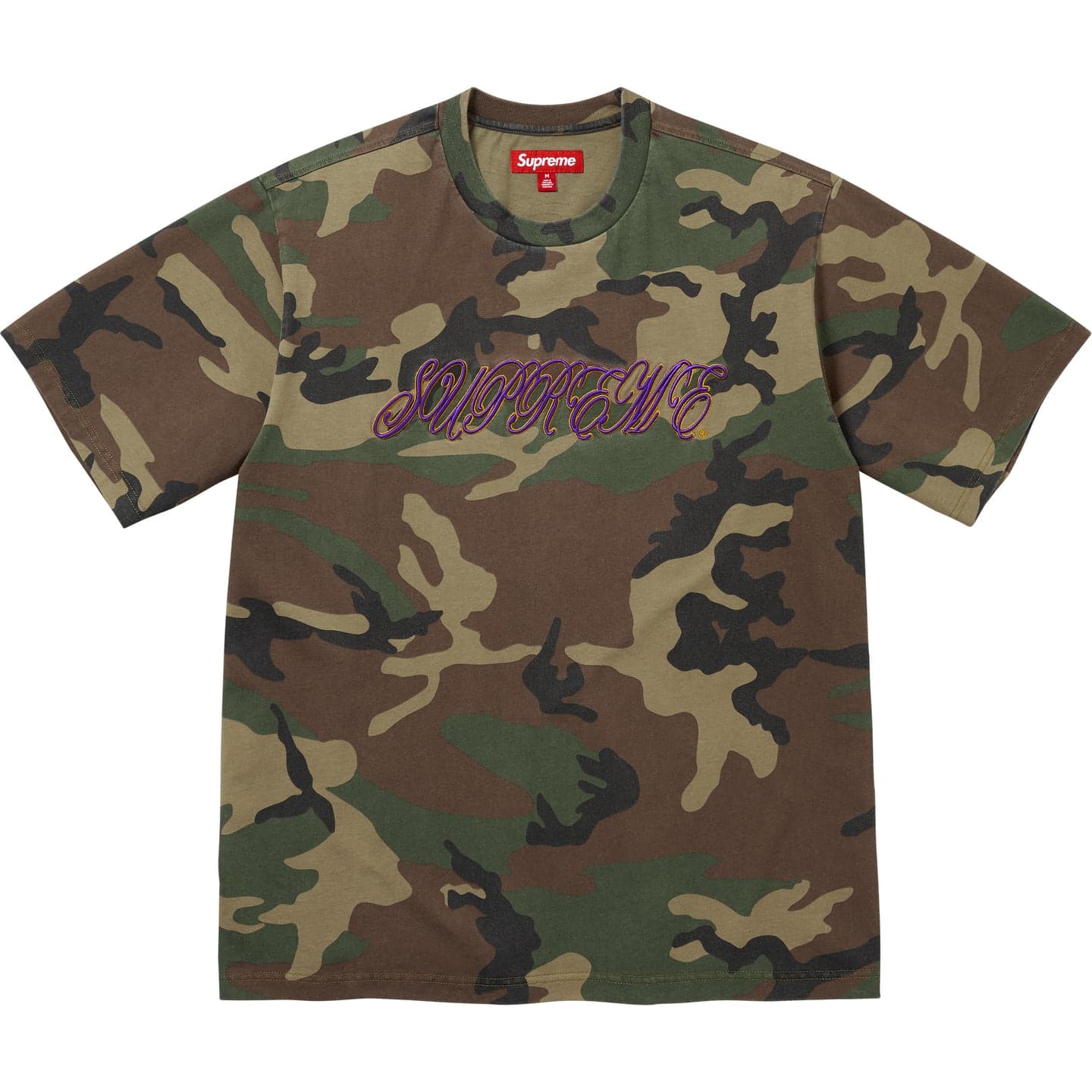 Футболка Supreme SS26 WEEK8 Поднятый Шрифт S S Топ Рубашка Унисекс - изображение 1
