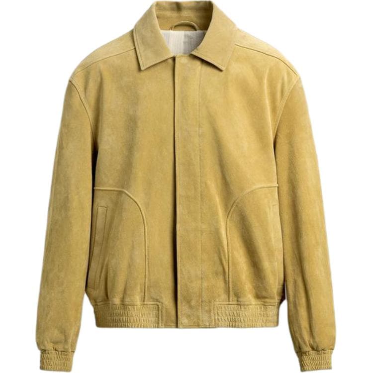 Куртка ZARA Желтые Мужские Куртки - изображение 1