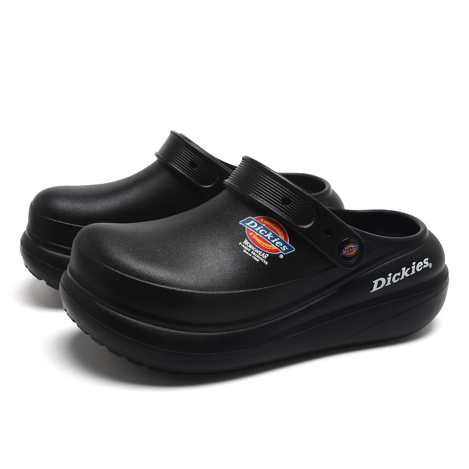 Сандалии Dickies ЭВА Домашние тапочки Женские Черные - изображение 2