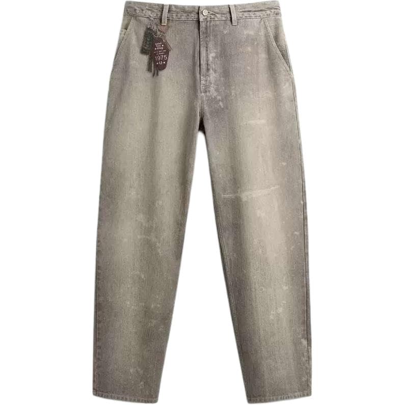 Штаны ZARA Ice White Men's Jeans ZARA Ледяные Белые Мужские Джинсы - изображение 1