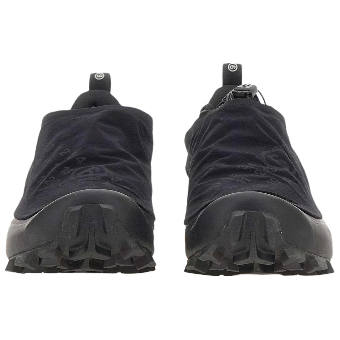 Кроссовки MM6 Maison Margiela x Salomon Коллаборация Crossdust Low Повседневная обувь Мужская Черная - изображение 5