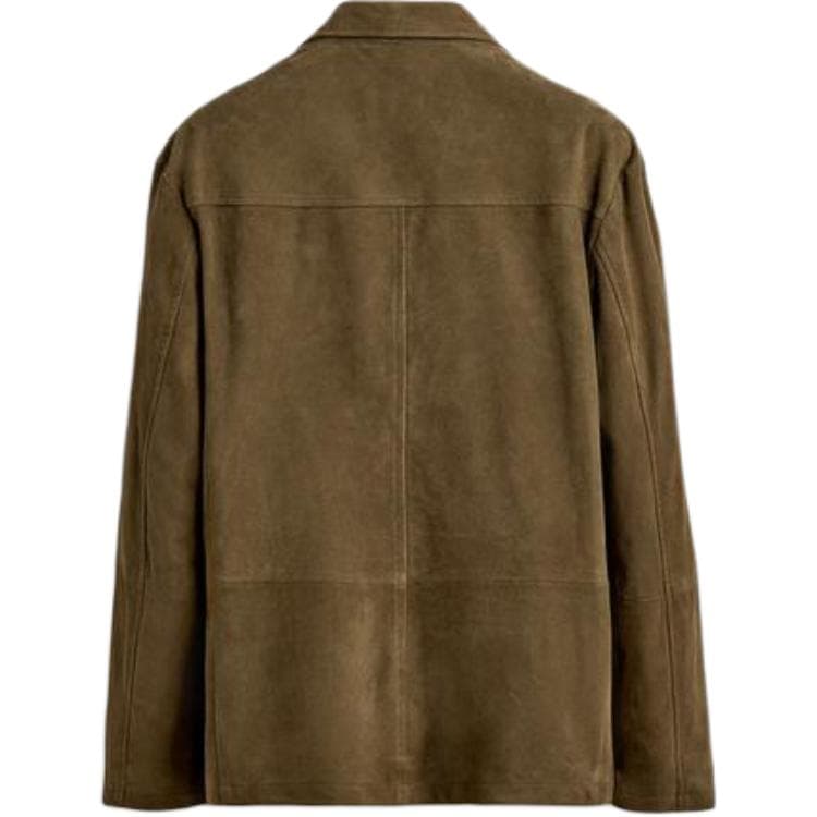 Пиджак ZARA Оливково-зеленый Мужской Деловые костюмы - изображение 2