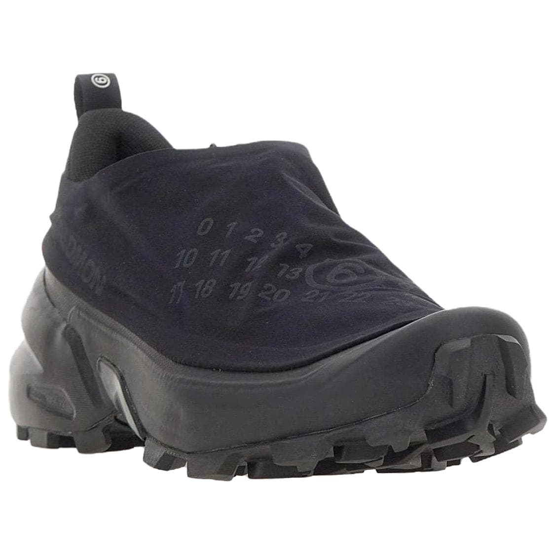 Кроссовки MM6 Maison Margiela x Salomon Коллаборация Crossdust Low Повседневная обувь Мужская Черная - изображение 3