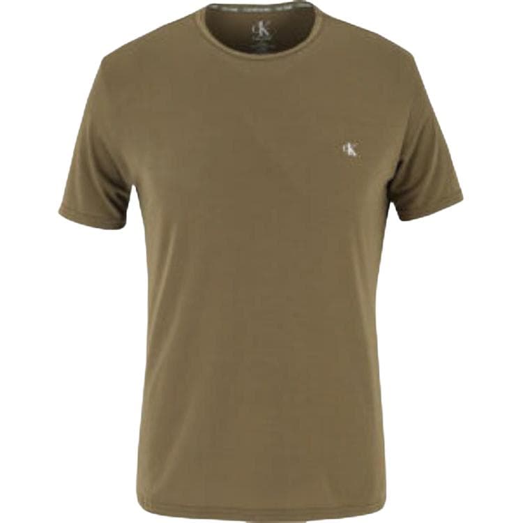 Футболка Calvin Klein Оливковые Мужские T-рубашки - изображение 1