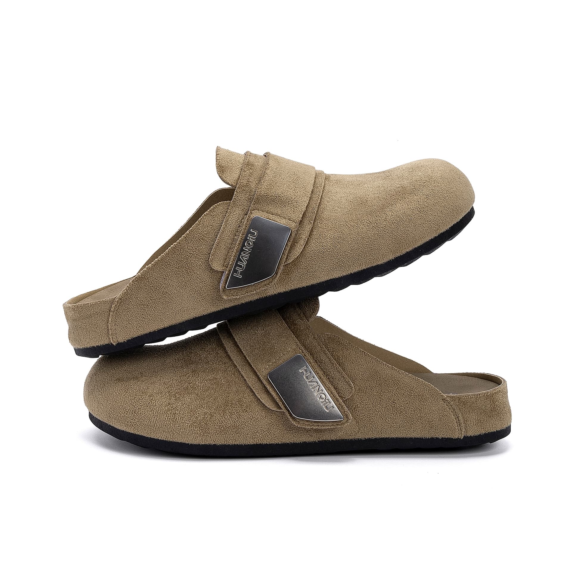 Сандалии HUANQIU ПВХ Шов Обувь Birkenstock Мужская - изображение 5