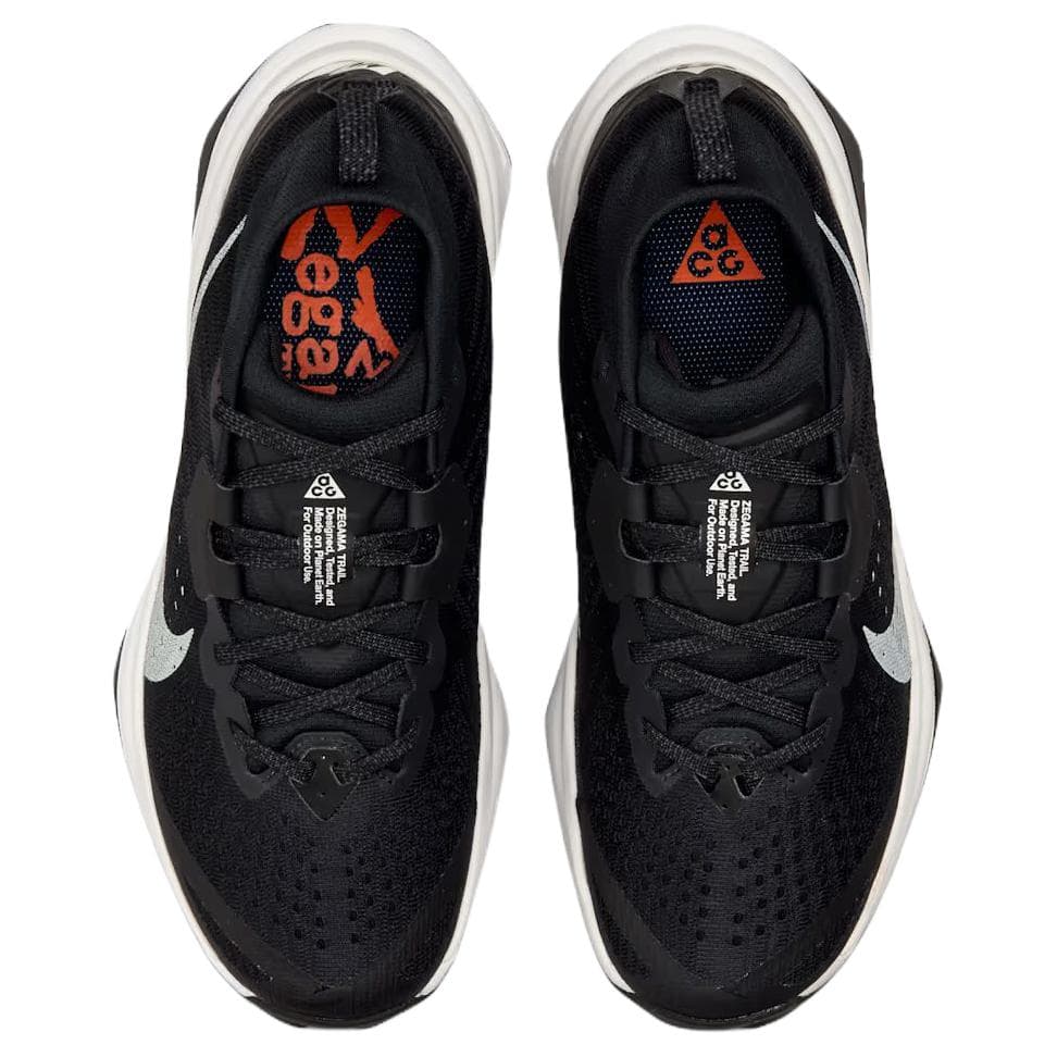 Кроссовки Nike ACG Zegama Дышащие Кроссовки для трейлраннинга Женские Черно-белые - изображение 4