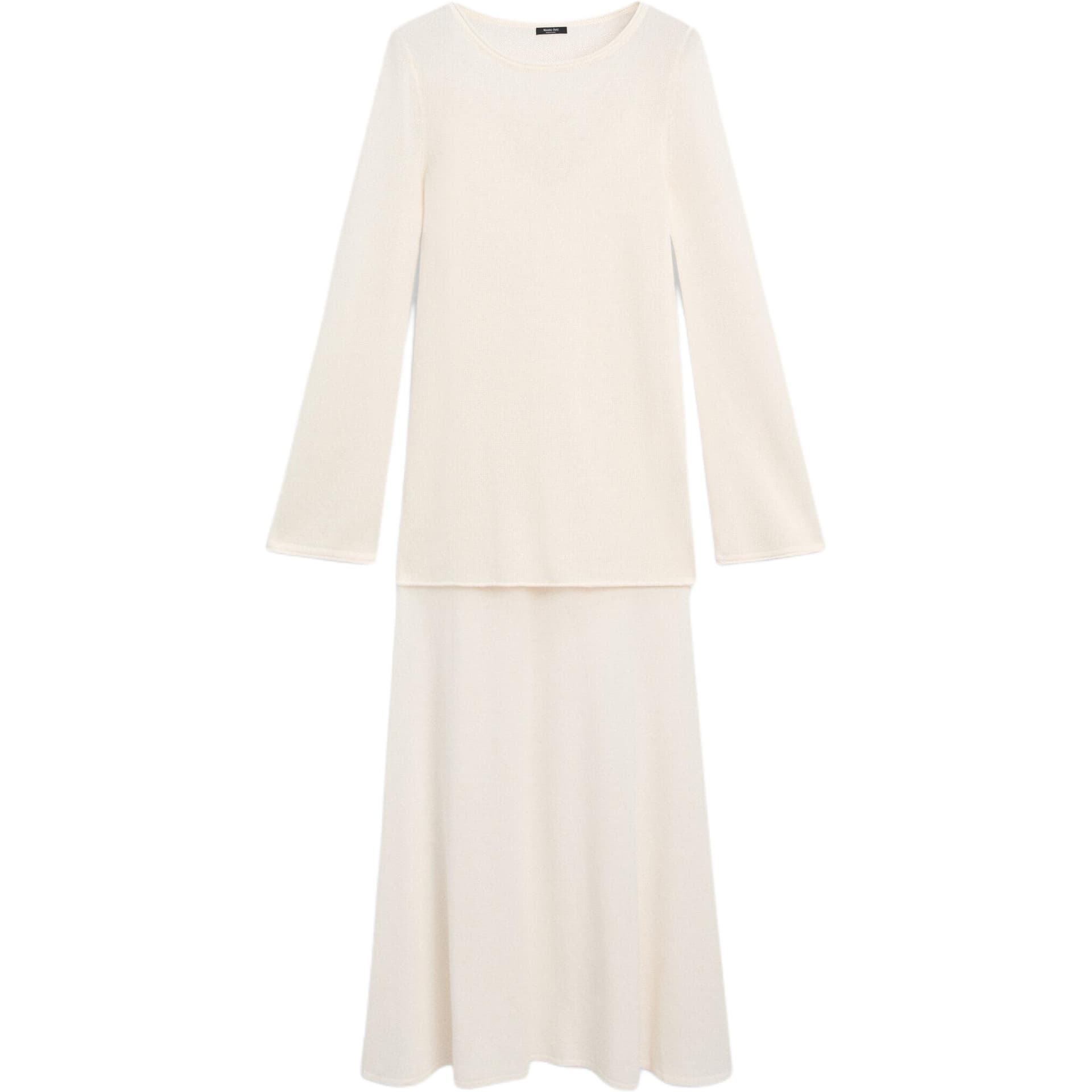 Платье Massimo Dutti Длинное платье с длинными рукавами для женщин - изображение 1